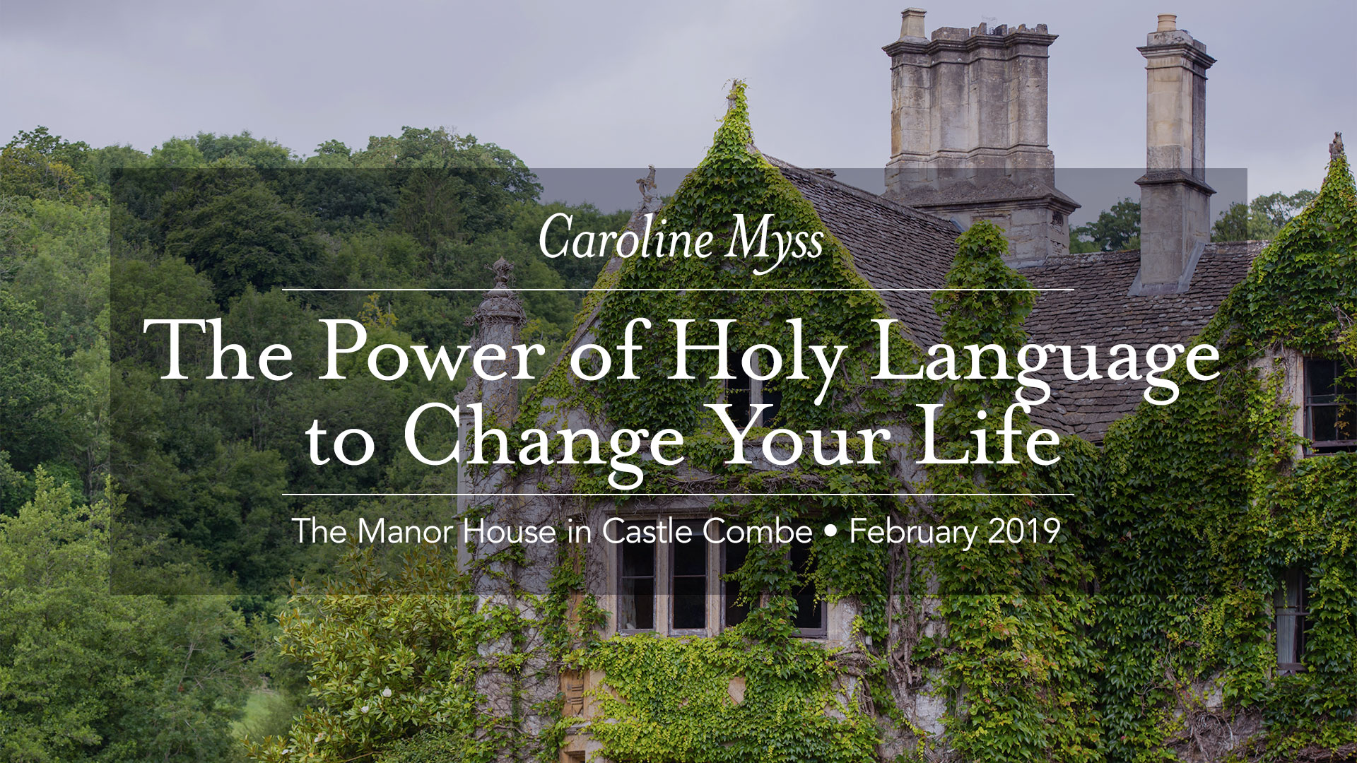 The Power of Holy Language