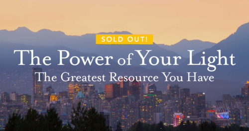 SOLD OUT - The Power of Your Light