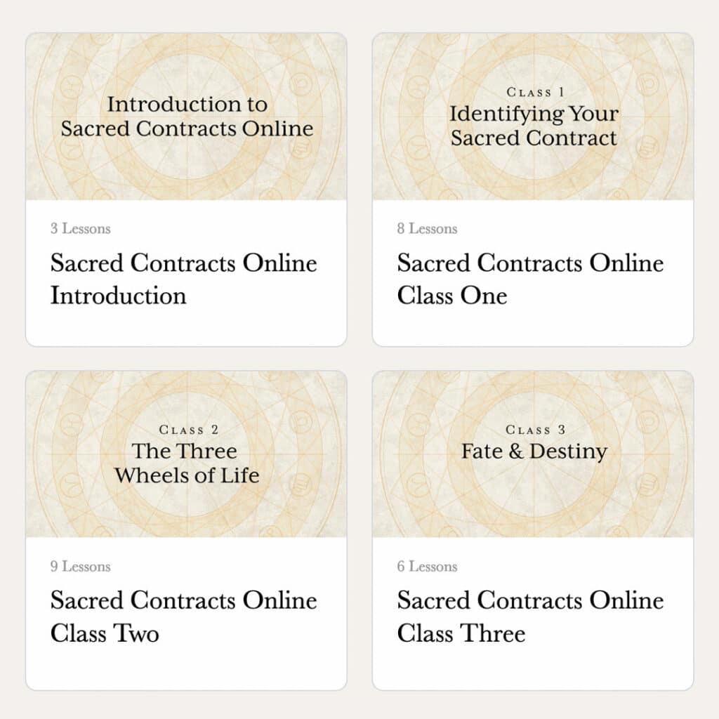 4 Sacred Contracts Classes