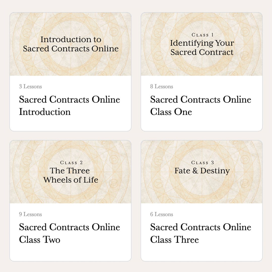 4 Sacred Contracts Classes
